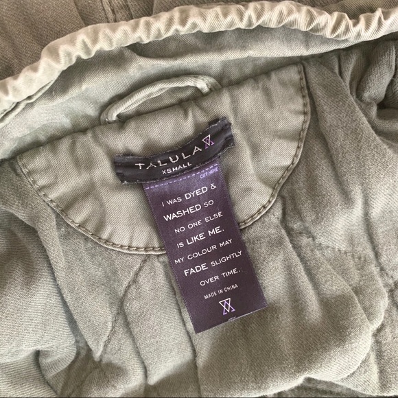 ARITZIA | THICK CLASSIC TALULA TROOPER ANORAK ARMY CARGO VINTAGE JACKET - Picture 6 of 11